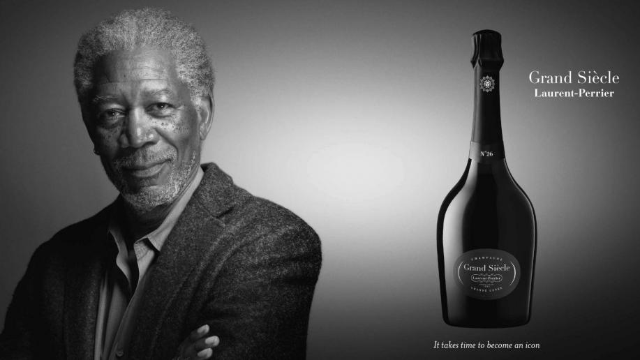 Morgan Freeman et Laurent-Perrier : Quand l’Icône d’Hollywood Rencontre le Champagne d’Exception !